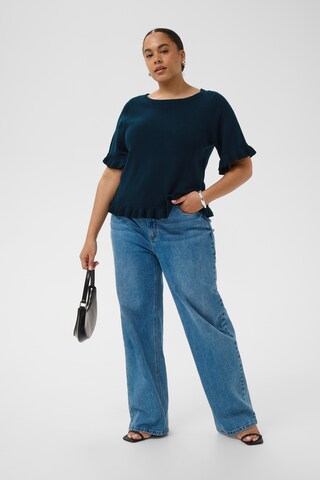 KAFFE CURVE - Jersey 'KClindsy' en azul