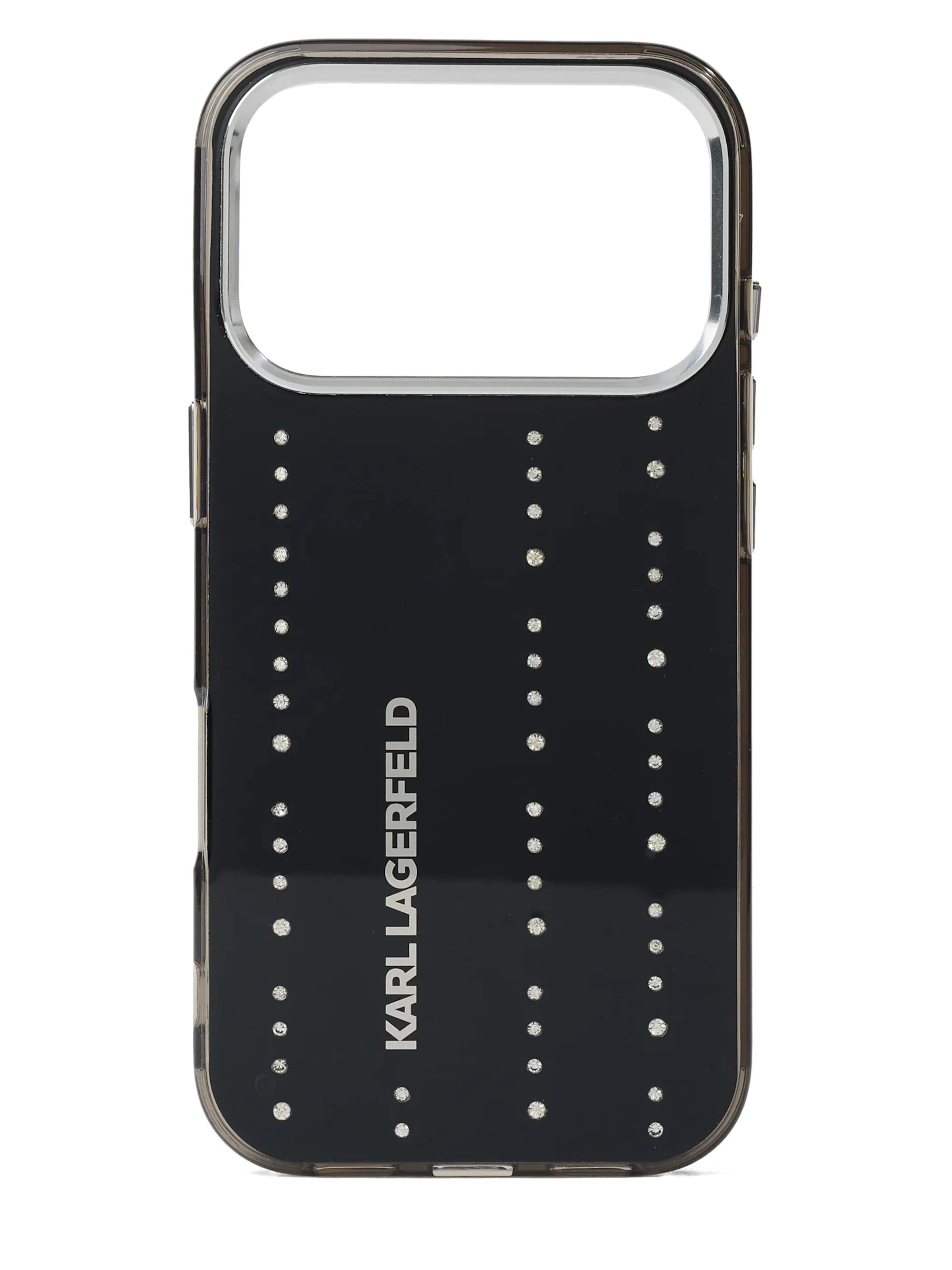 Karl Lagerfeld Protection pour smartphone en One Size en noir / argent, Vue avec produit