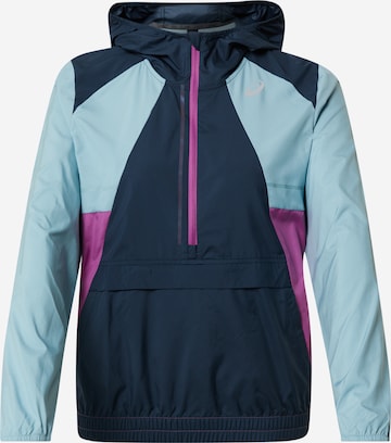 ASICS Athletic Jacket 'Visibility' in Blue: front