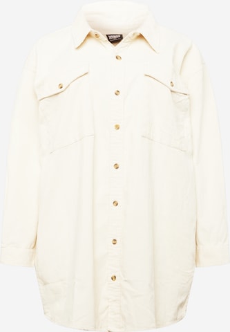 Urban Classics Blouse in Beige: voorkant