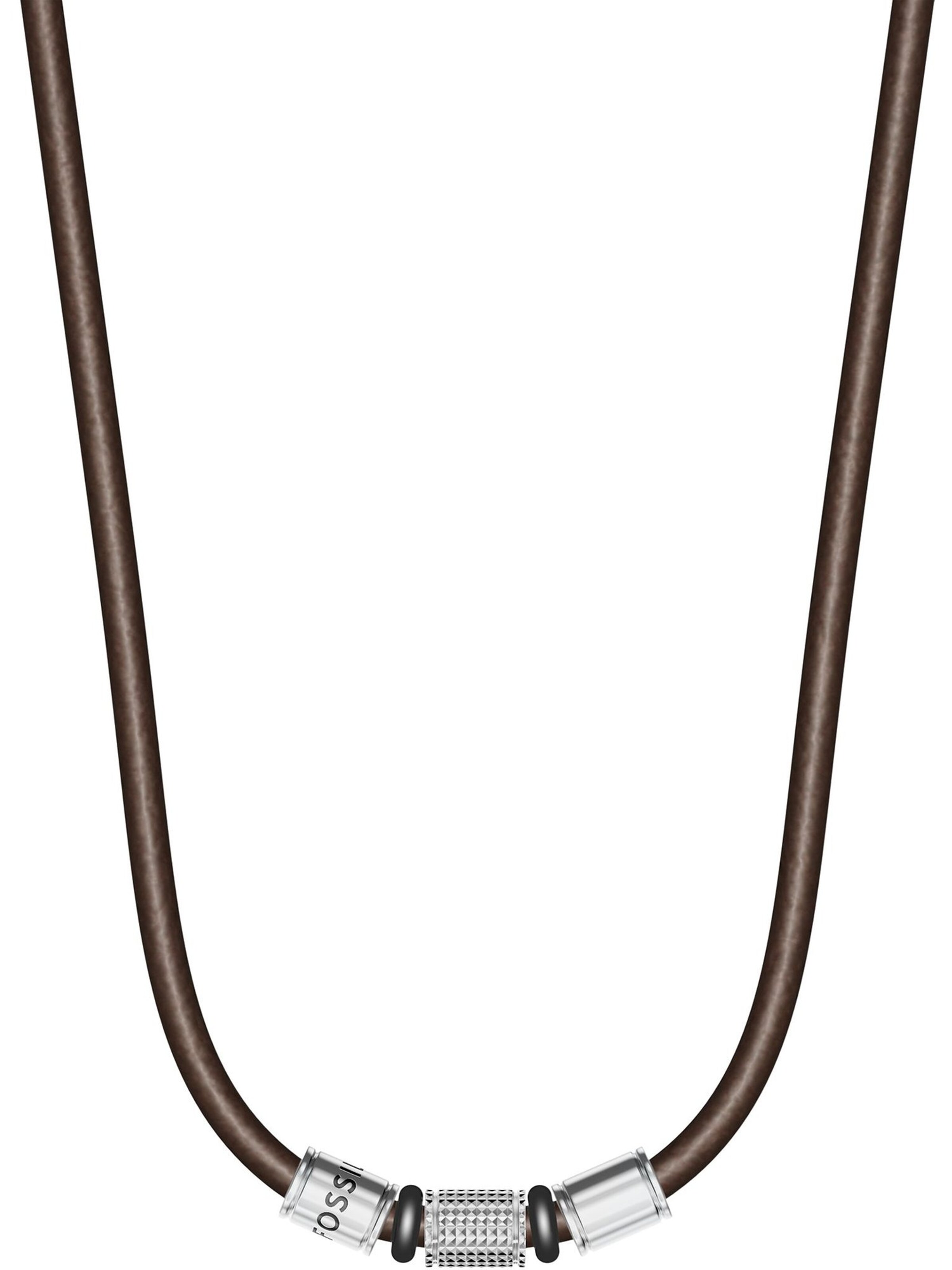 FOSSIL Kette in Braun