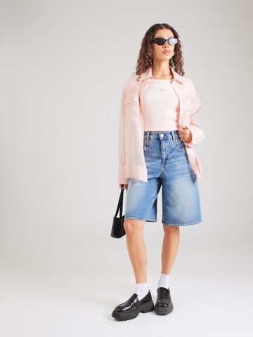 T-shirt Calvin Klein Jeans en rose