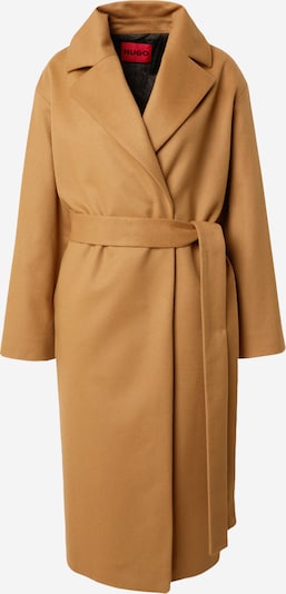 HUGO Abrigo de entretiempo en marrón / negro, Vista del producto