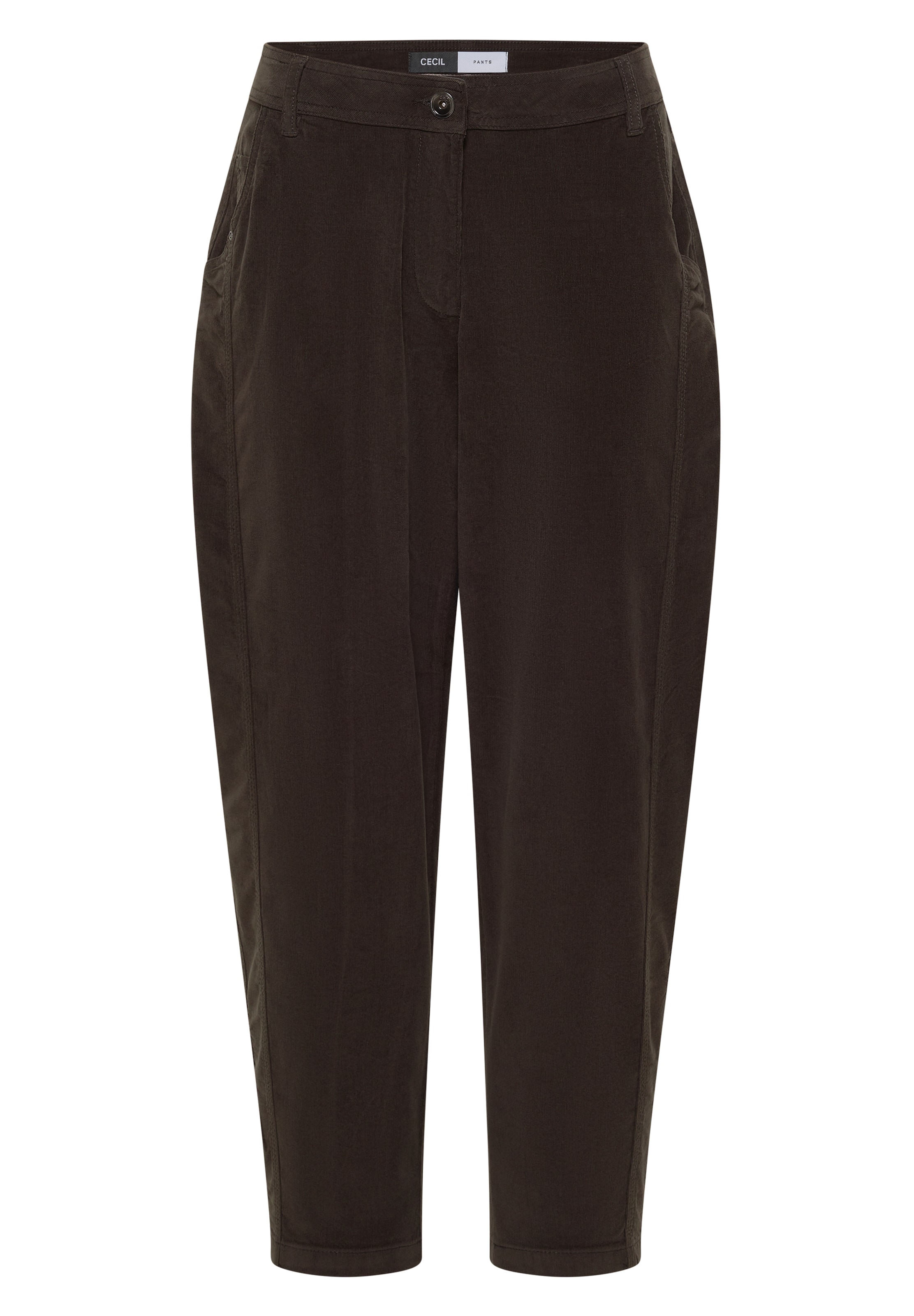 CECIL Pantalon 'Scarlett' en 34/28 en brun foncé, Vue avec produit
