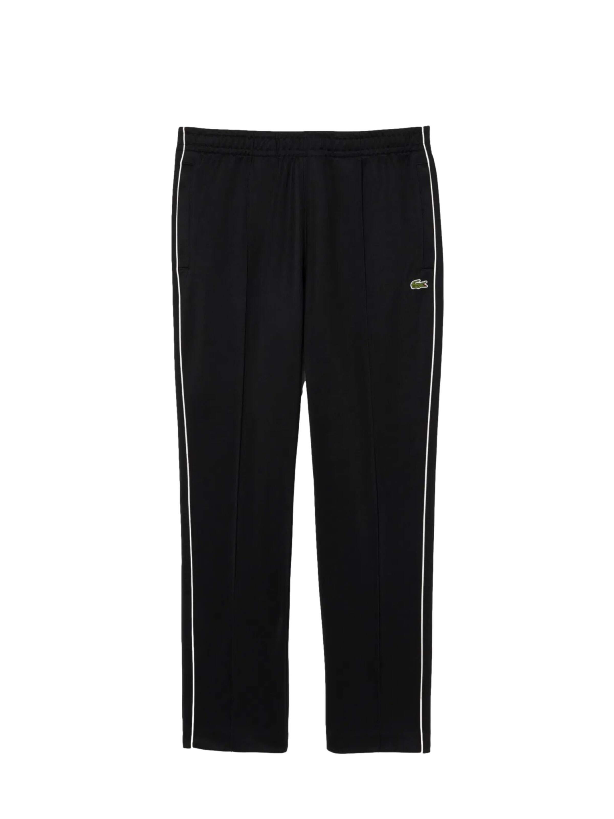 Regular Pantalon de sport LACOSTE en noir : devant