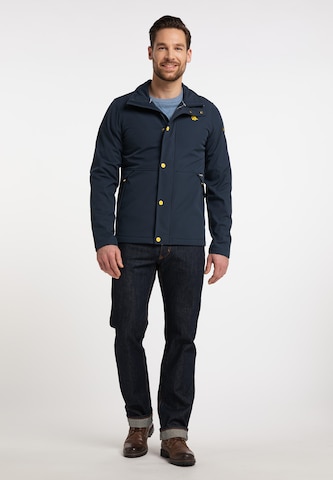 Schmuddelwedda Between-Season Jacket in Blue