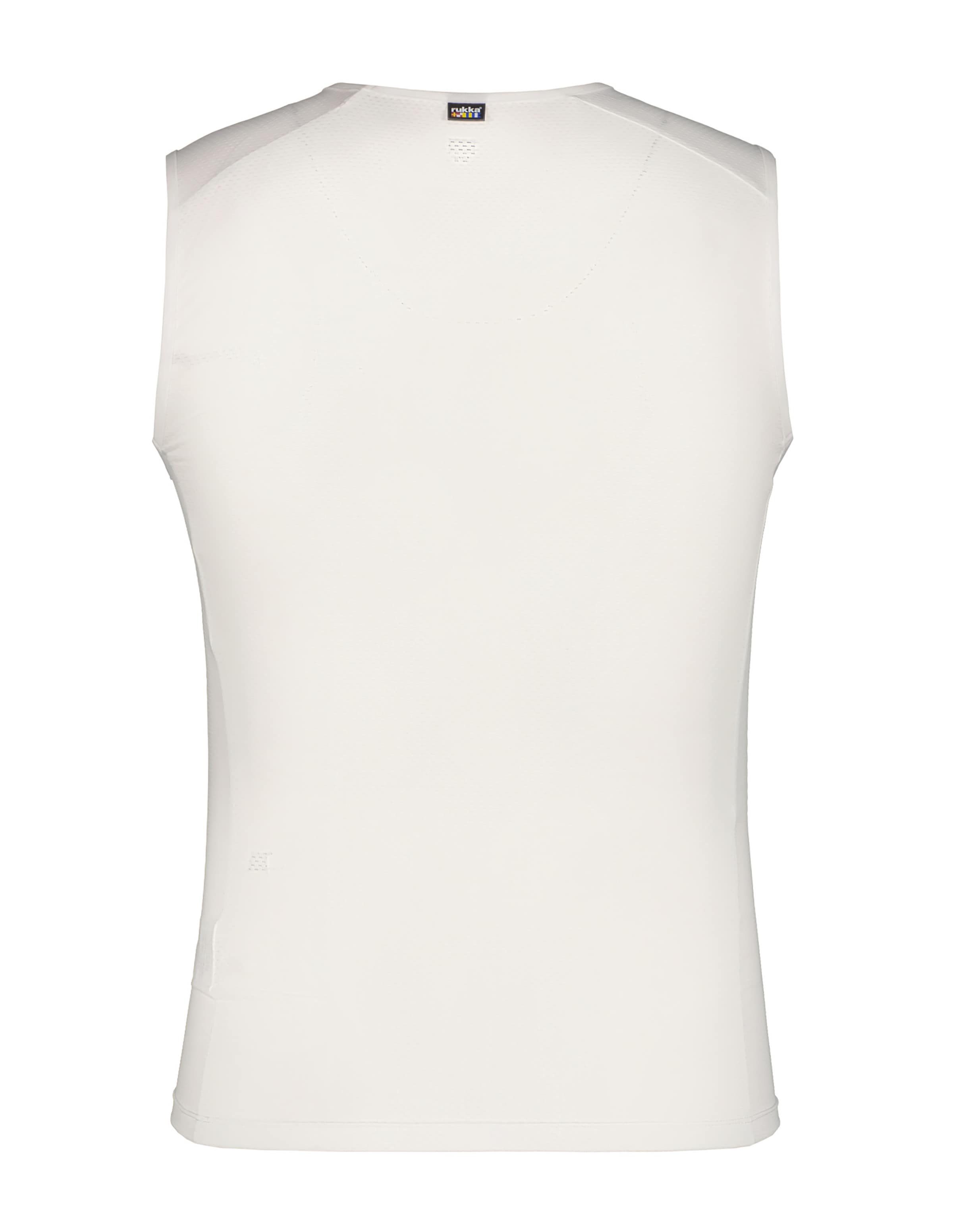 T-Shirt fonctionnel 'Rampola' Rukka en blanc