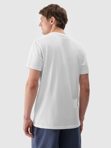 T-Shirt fonctionnel 4F en blanc