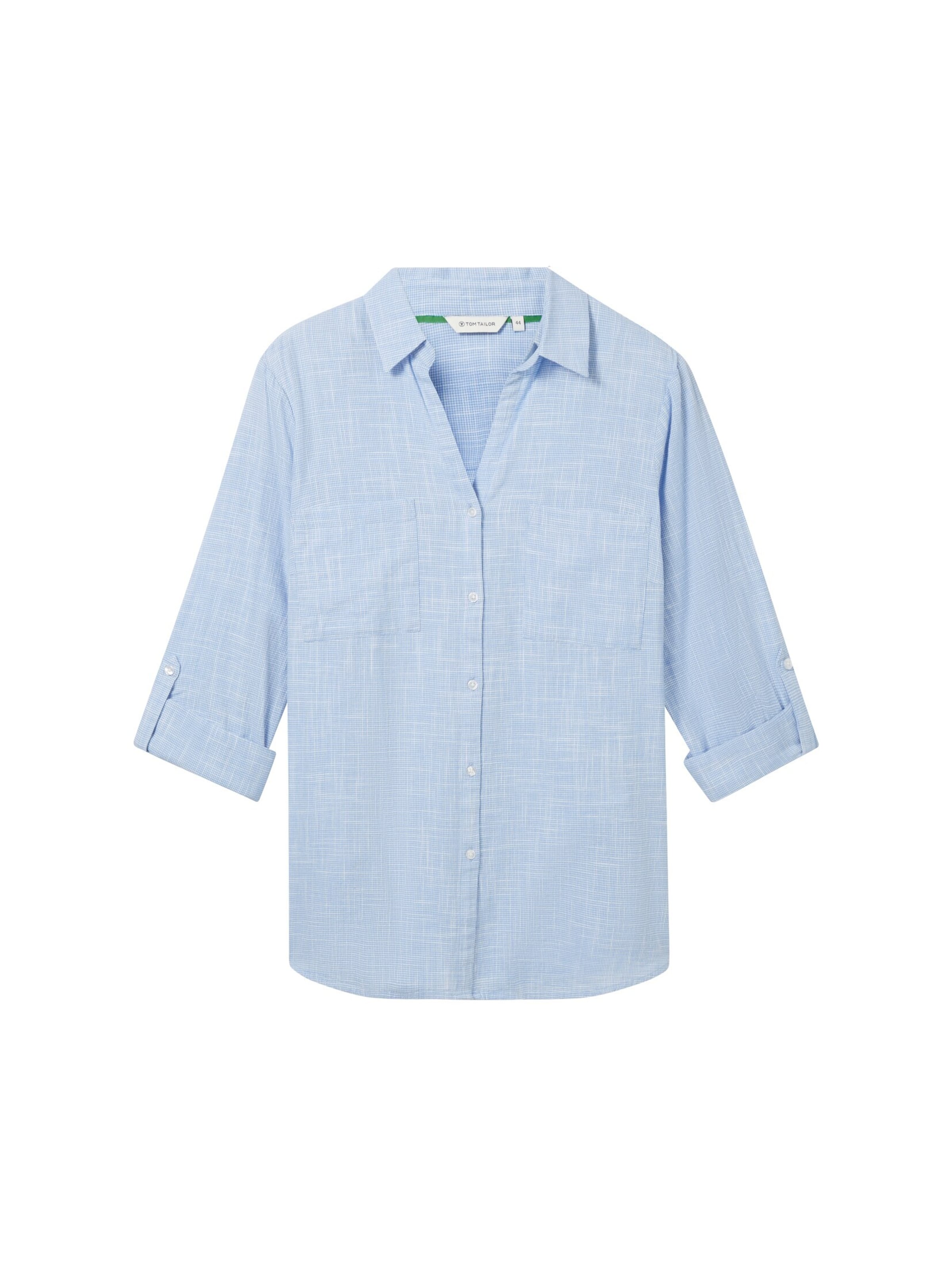 Tom Tailor Women + Blouse in Blue: front