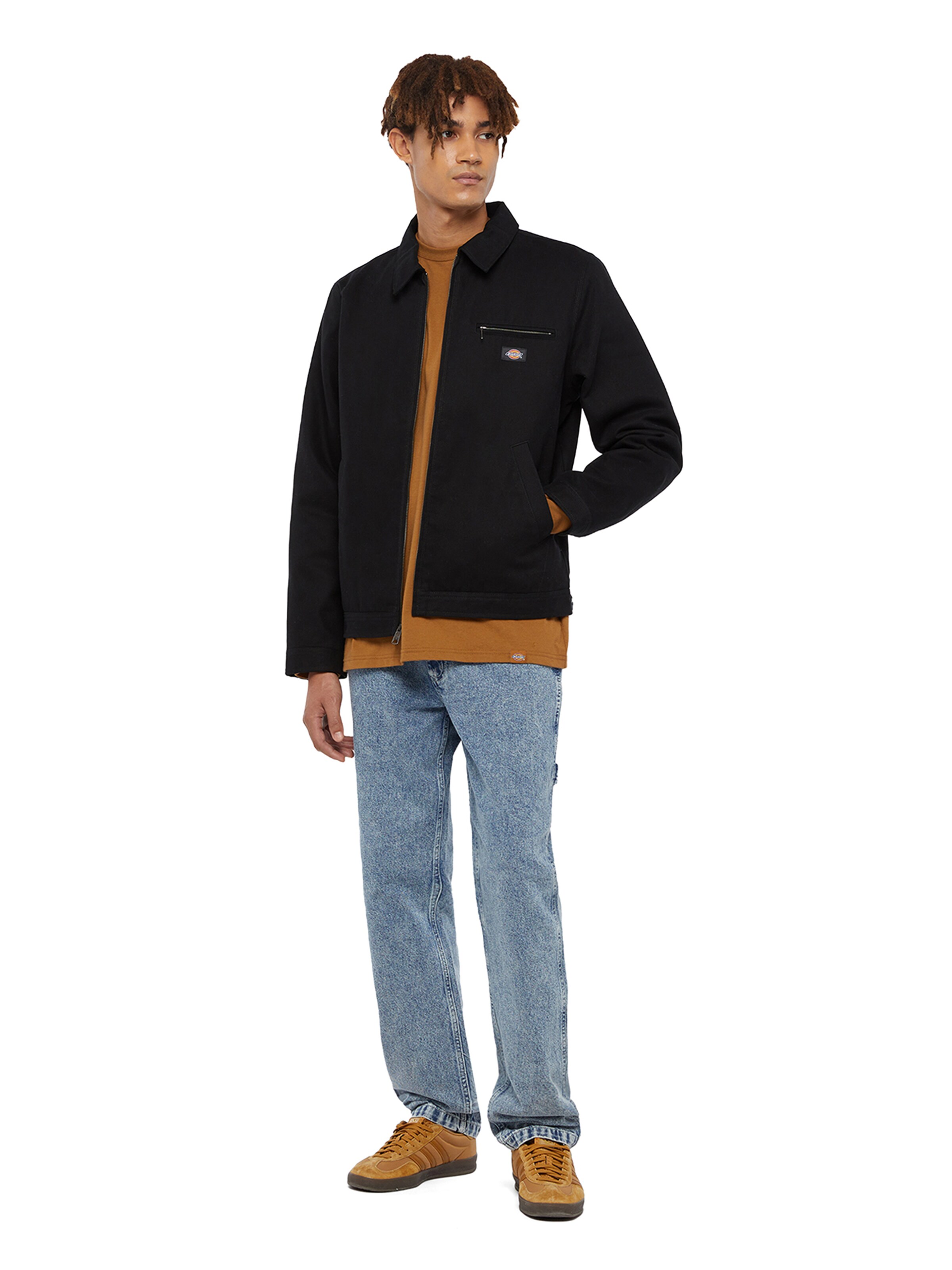 DICKIES Kurtka przejściowa 'DUCK CANVAS PAINTER' w kolorze czarny