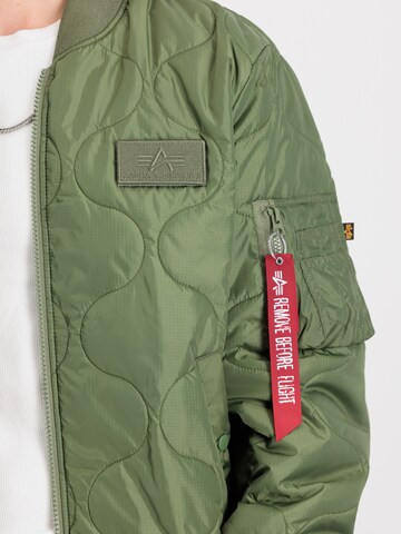 Giacca di mezza stagione di ALPHA INDUSTRIES in verde