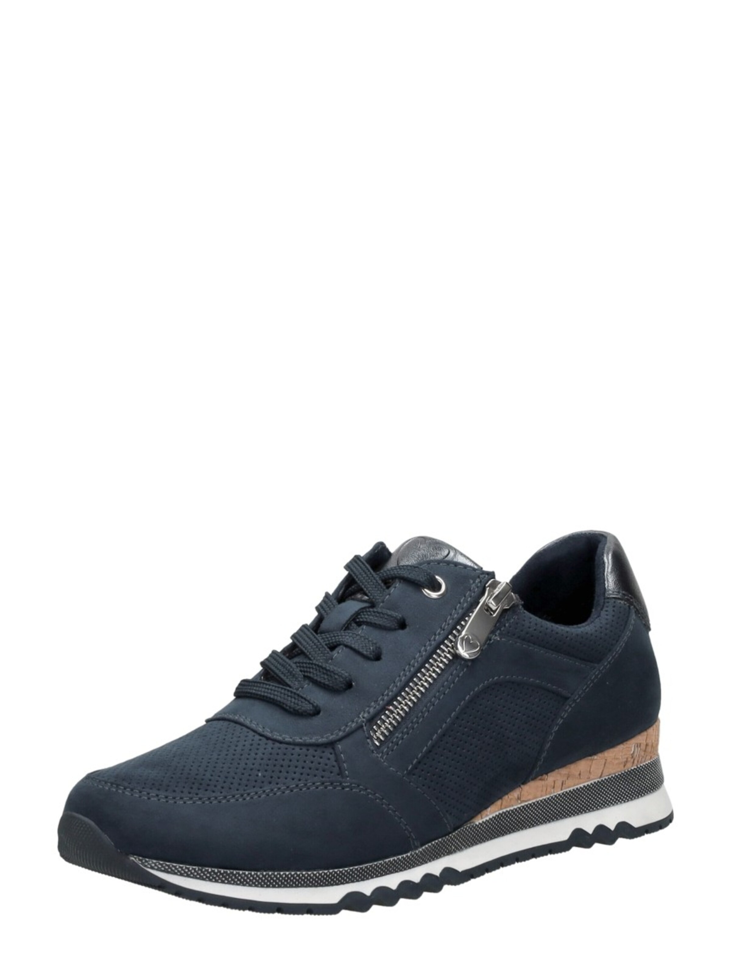 MARCO TOZZI Platform trainers 'Sneakers Laag' in Blue