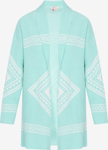 Cardigan IZIA en bleu : devant