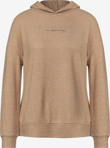 STREET ONE Sweater in Beige: front