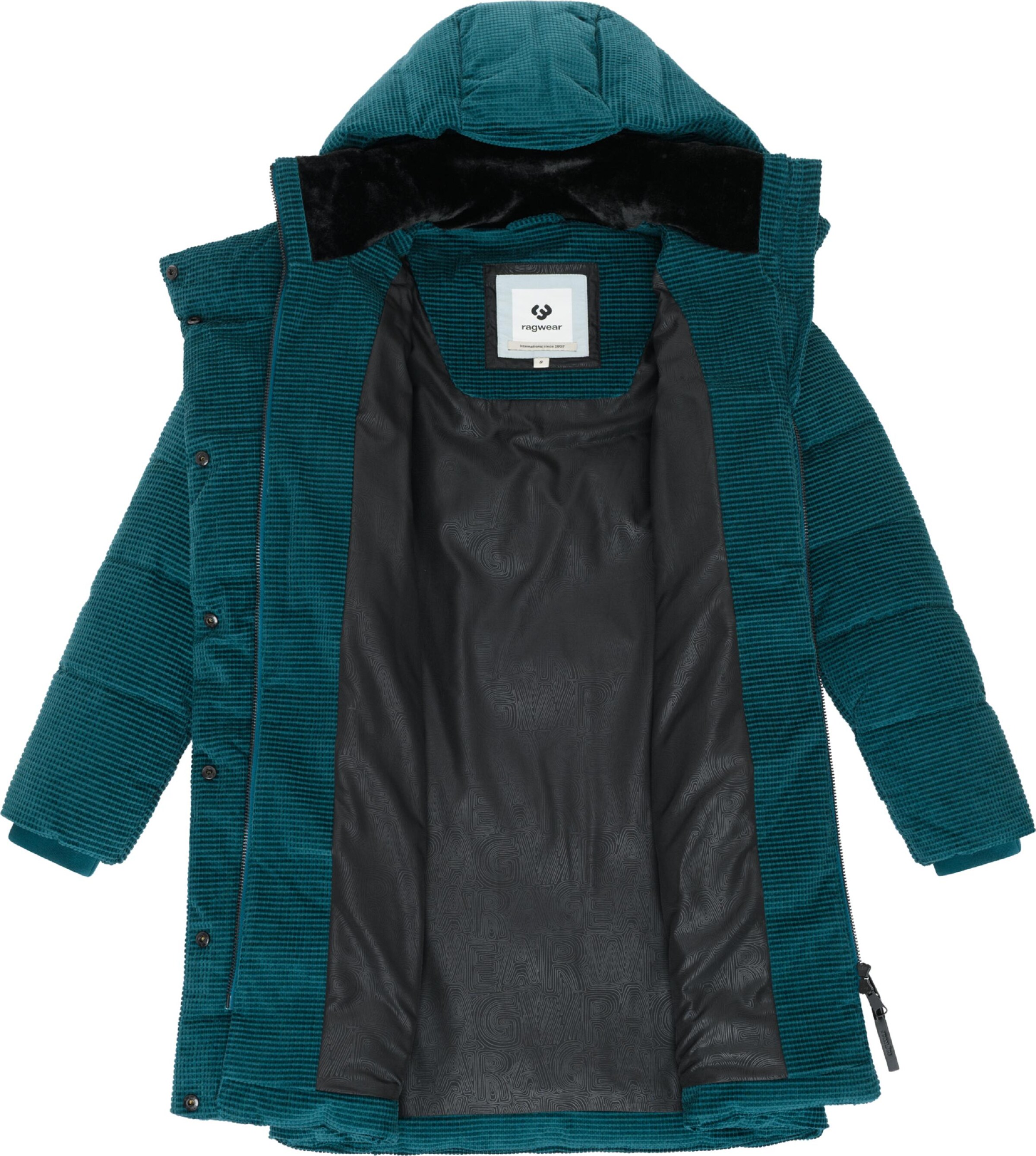 Ragwear Talvemantel 'Pavla Youmodo', värv roheline