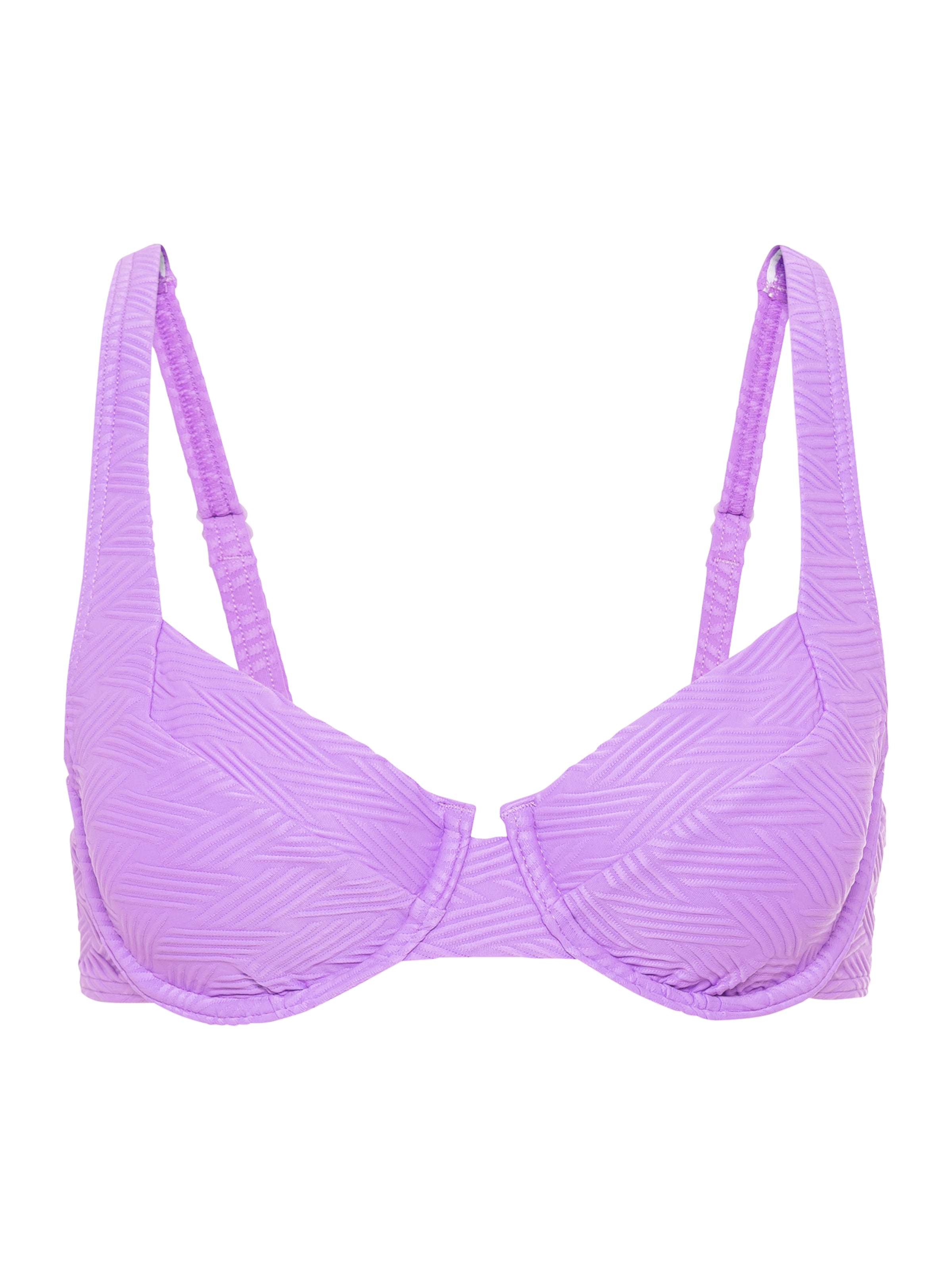 SUNSEEKER Σουτιέν για T-Shirt Τοπ μπικίνι σε λιλά: μπροστά