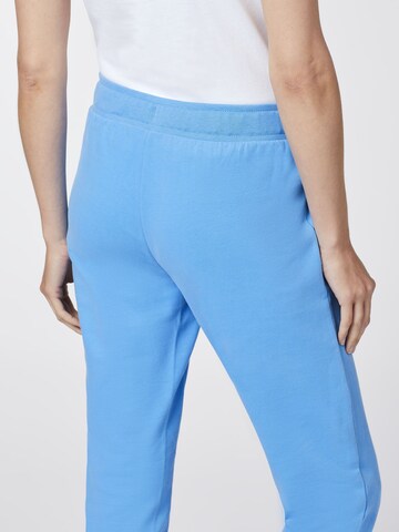 Oklahoma Jeans Slimfit Sweathose ' in Slim Fit ' in Blau