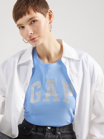 GAP T-shirt 'CLASSIC' i blå