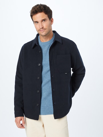 Casual Friday Between-Season Jacket in Blue: front