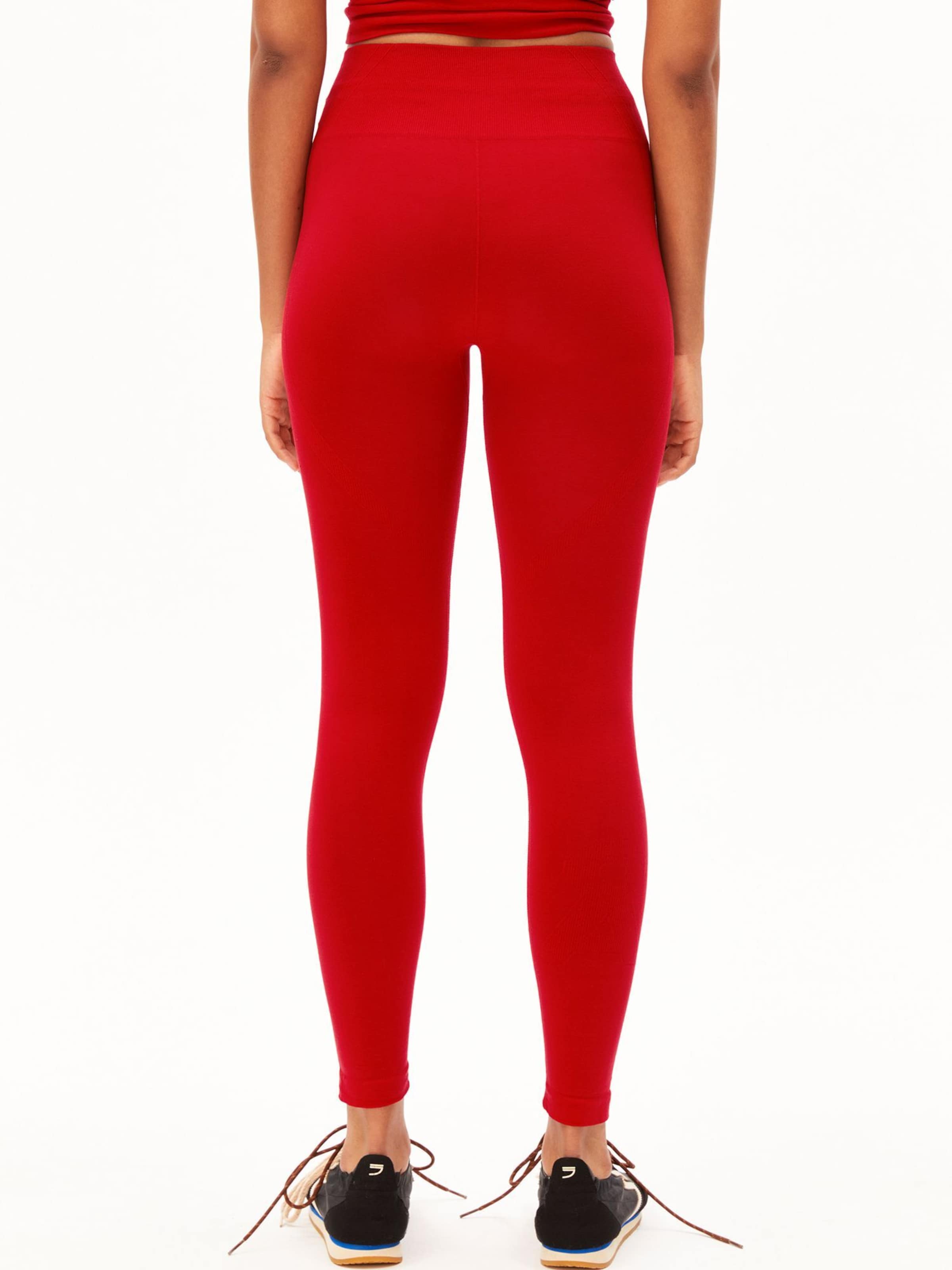 ARMEDANGELS Regular Leggings in Rood