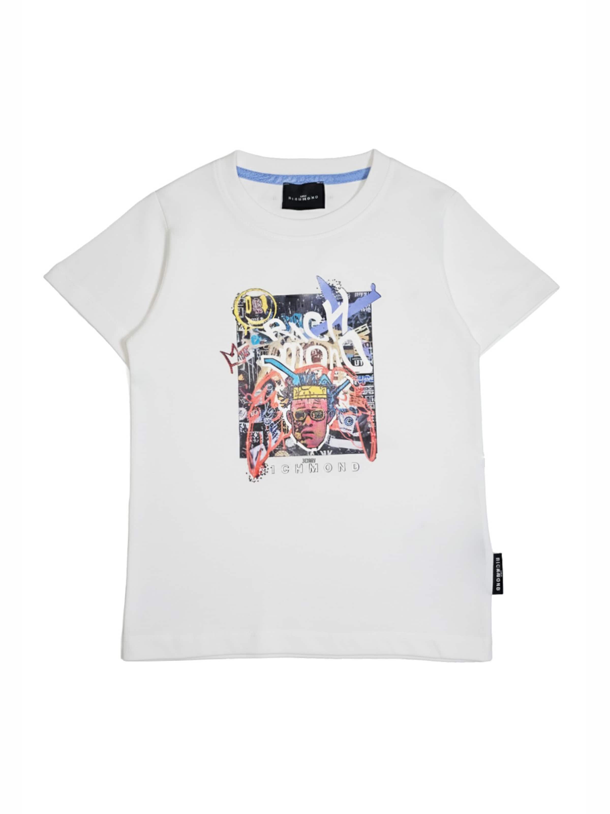 John Richmond Shirt in Wit: voorkant