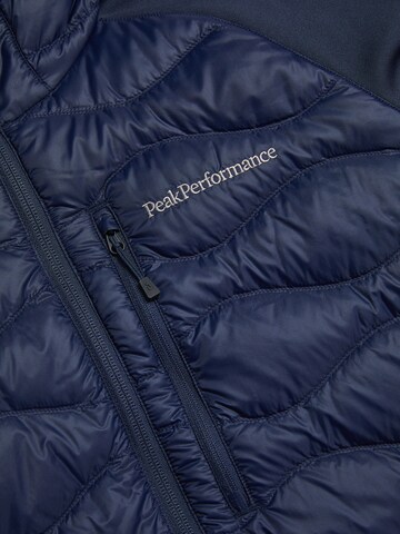 PEAK PERFORMANCE Funktionsjacke M Helium Down Hybrid Hood in Blau