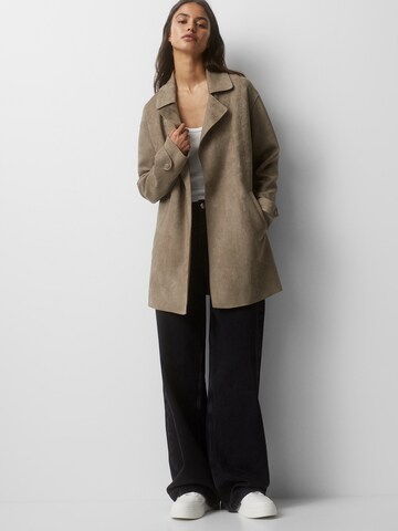 Pull&Bear Between-seasons coat in Brown