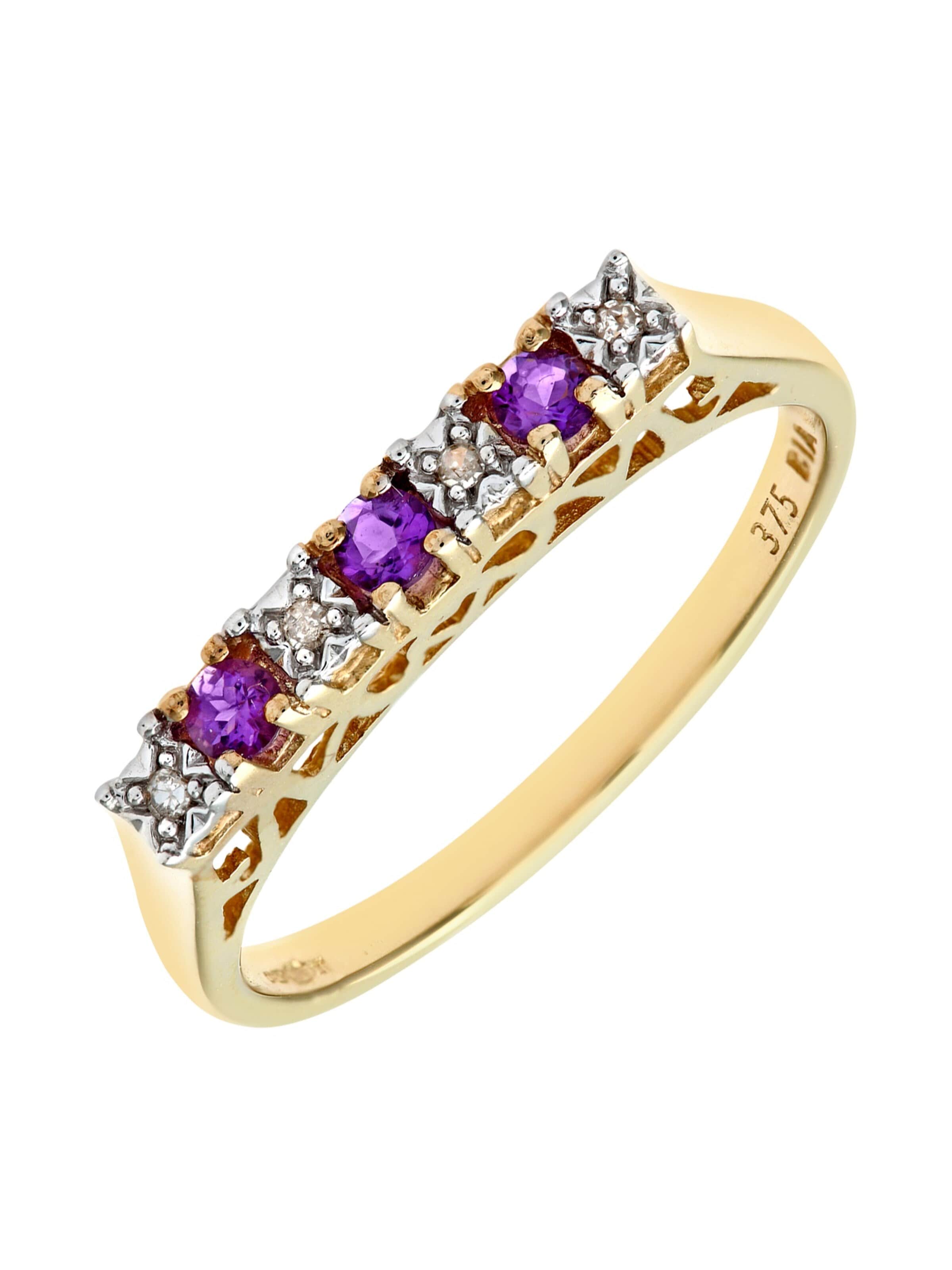 DIAMANT LETERNEL Ring in Gold: front