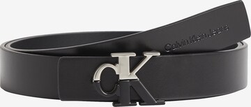 Cintura di Calvin Klein Jeans in nero: frontale