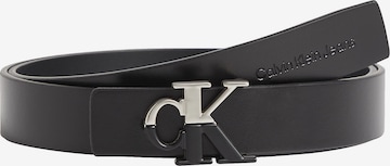 Calvin Klein Jeans Belt in Black: front