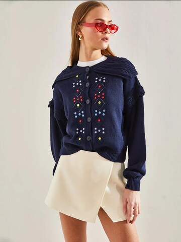 Bianco Lucci - Casaco de malha em azul