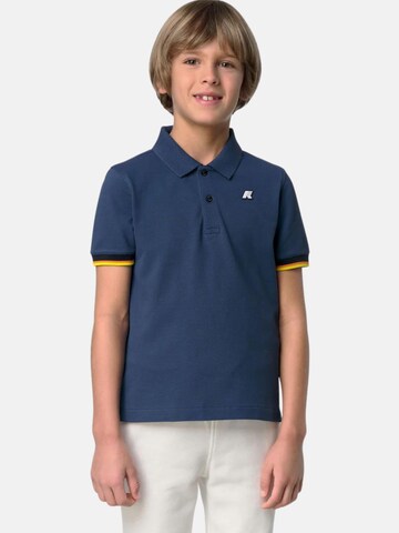 K-Way Shirt 'K-WAY KIDS P. VINCENT PIQUE POLO' in Blauw