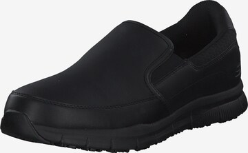 SKECHERS Slip-Ons in Black: front