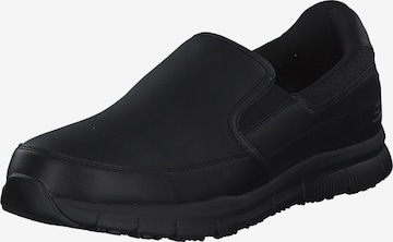 SKECHERS Slip-Ons in Black: front