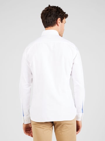 Coupe slim Chemise Hackett London en blanc