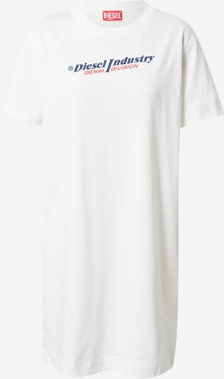 DIESEL Kleid 'EGOR' in marine / rot / weiß, Produktansicht