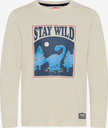 SCOUT Shirt in Beige: front