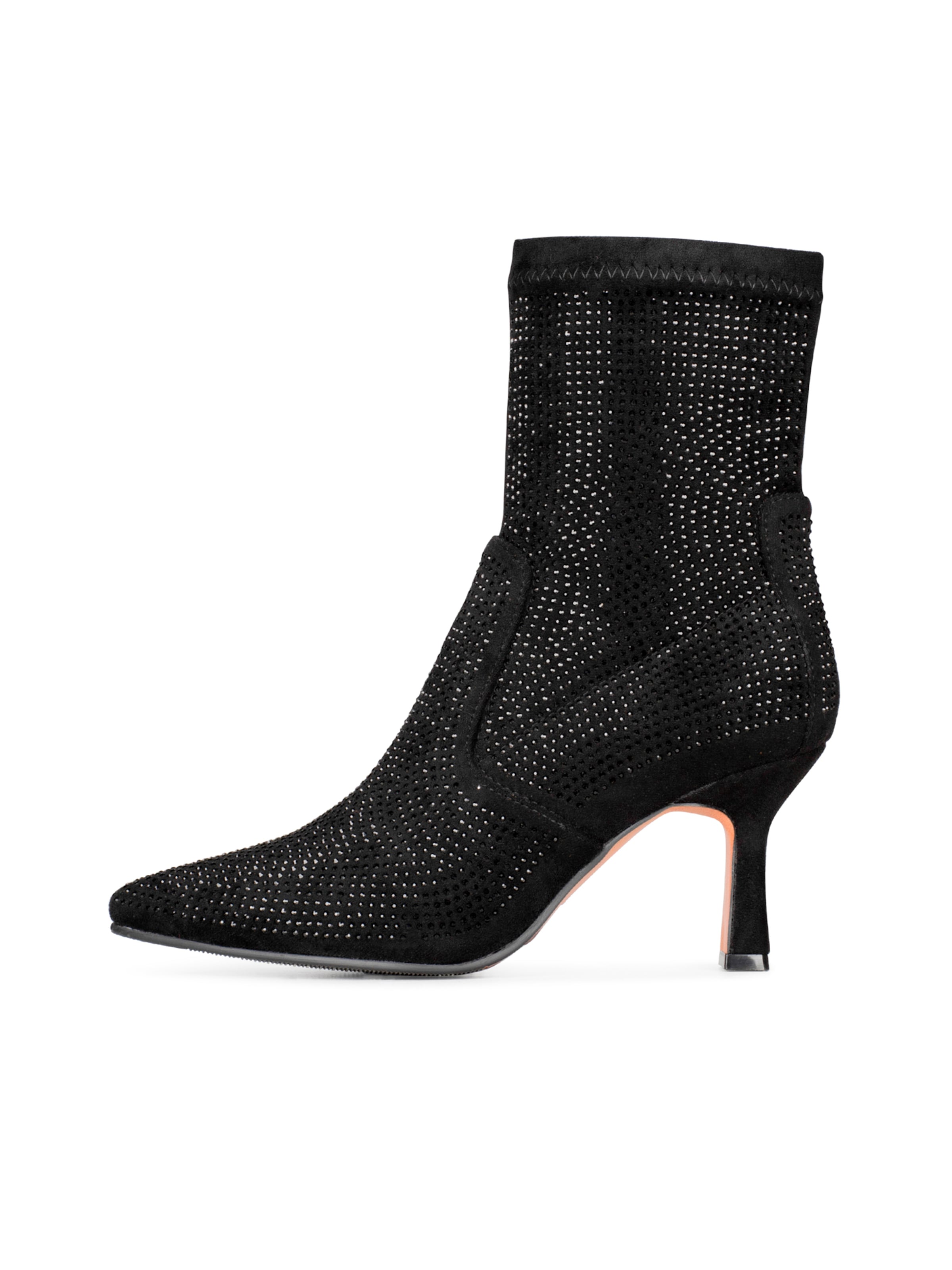 POSH by Poelman Stiefelette 'KIRA' in Schwarz: Vorderseite