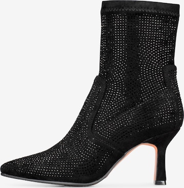 POSH by Poelman - Botines 'KIRA' en negro: frente
