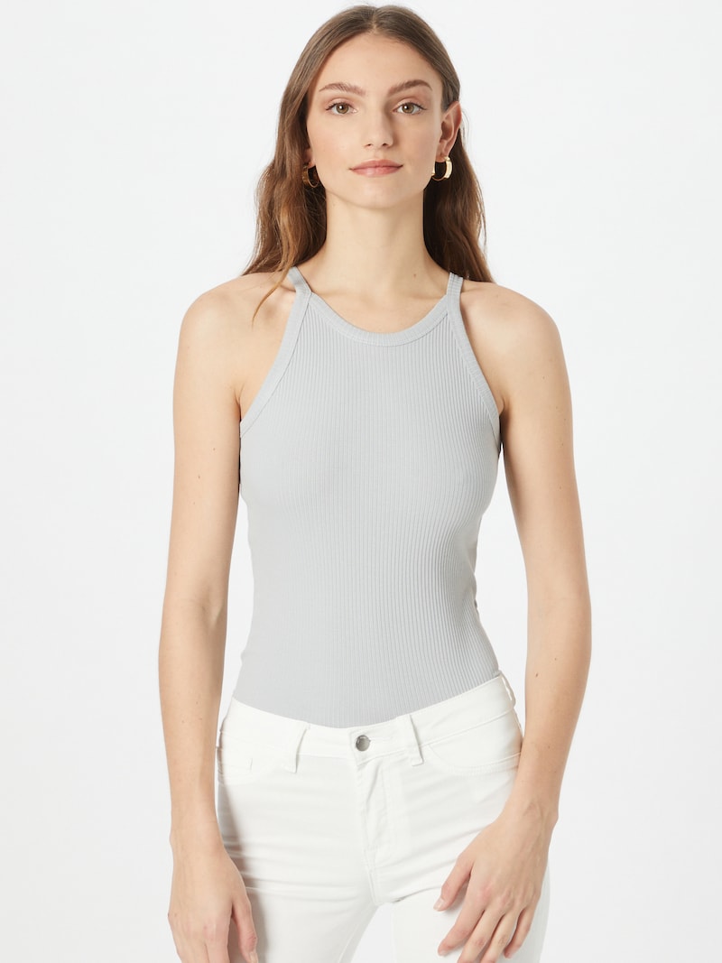 Women Clothing NU-IN Going out tops & vests Light Grey