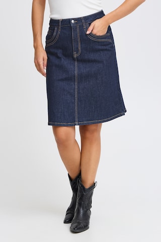 Pulz Rok 'PZKATJA ' in Blauw: voorkant