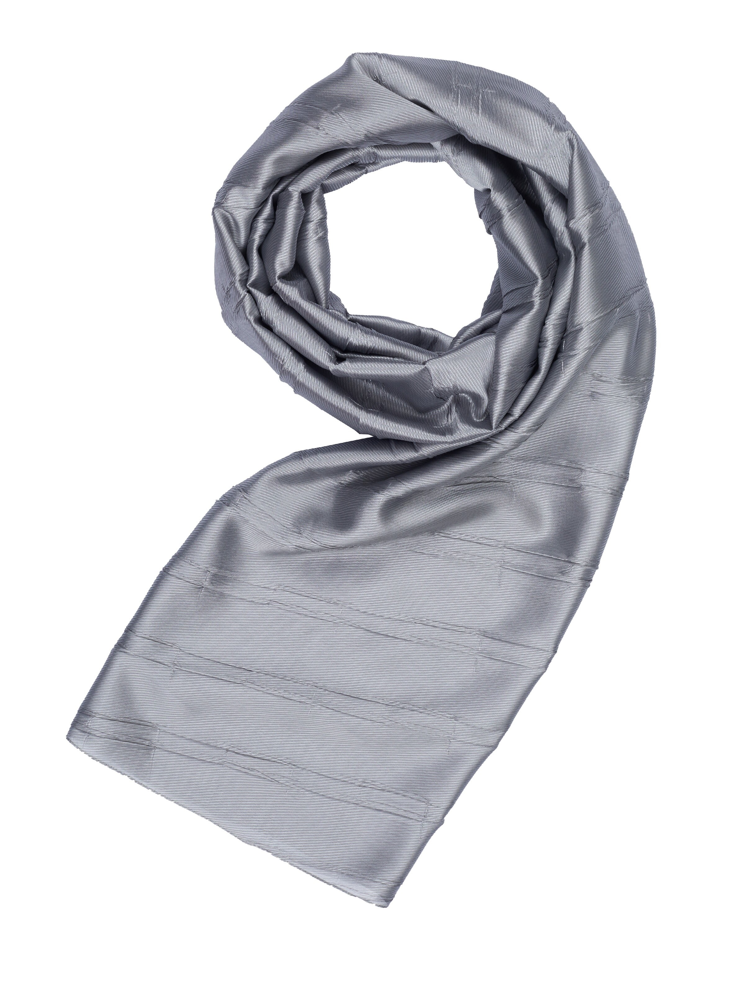 ARMANI Schal 'Emporio Armani Schal'‌‌‌‌‌‌‌ in Grau: Vorderseite