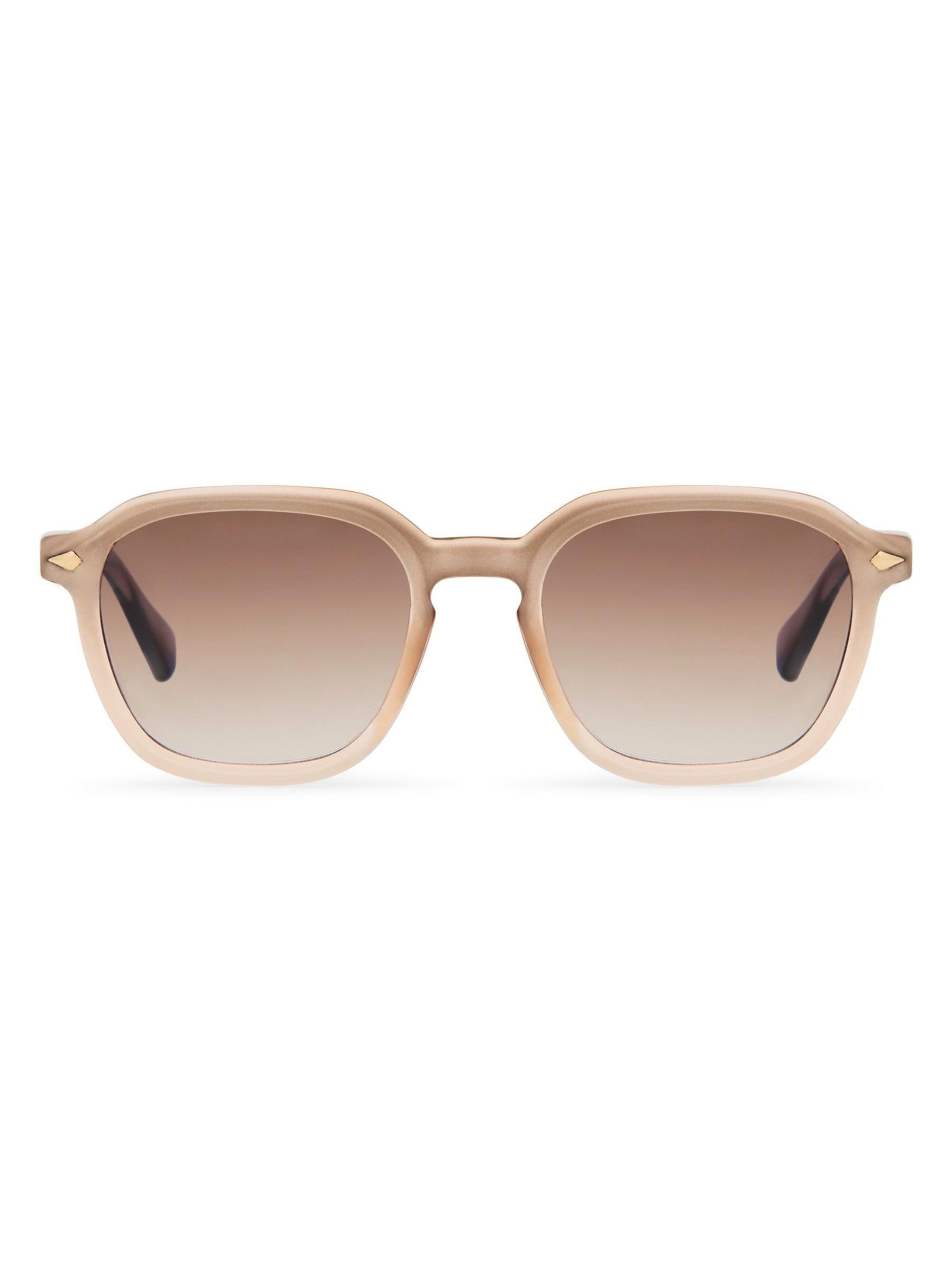 Lunettes de soleil 'Modern Wayfarer' Maxte en beige