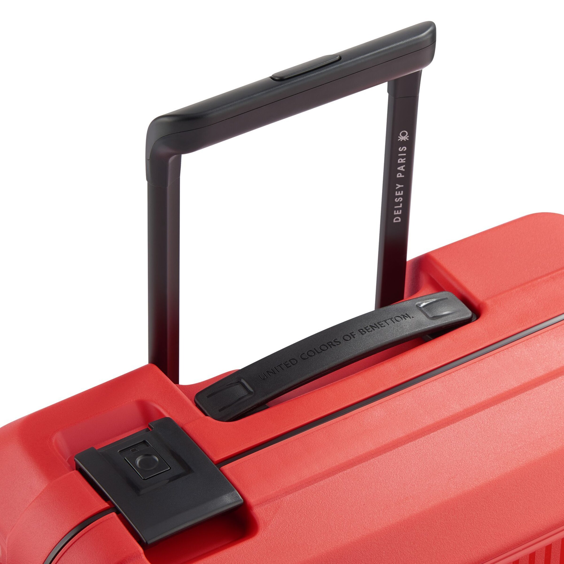Delsey Paris Trolley 'United Colors of Benetton' in Rood