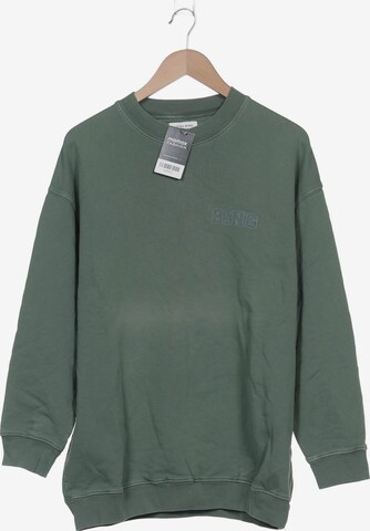 Anine Bing Sweatshirt & Zip-Up Hoodie in S in Green: front