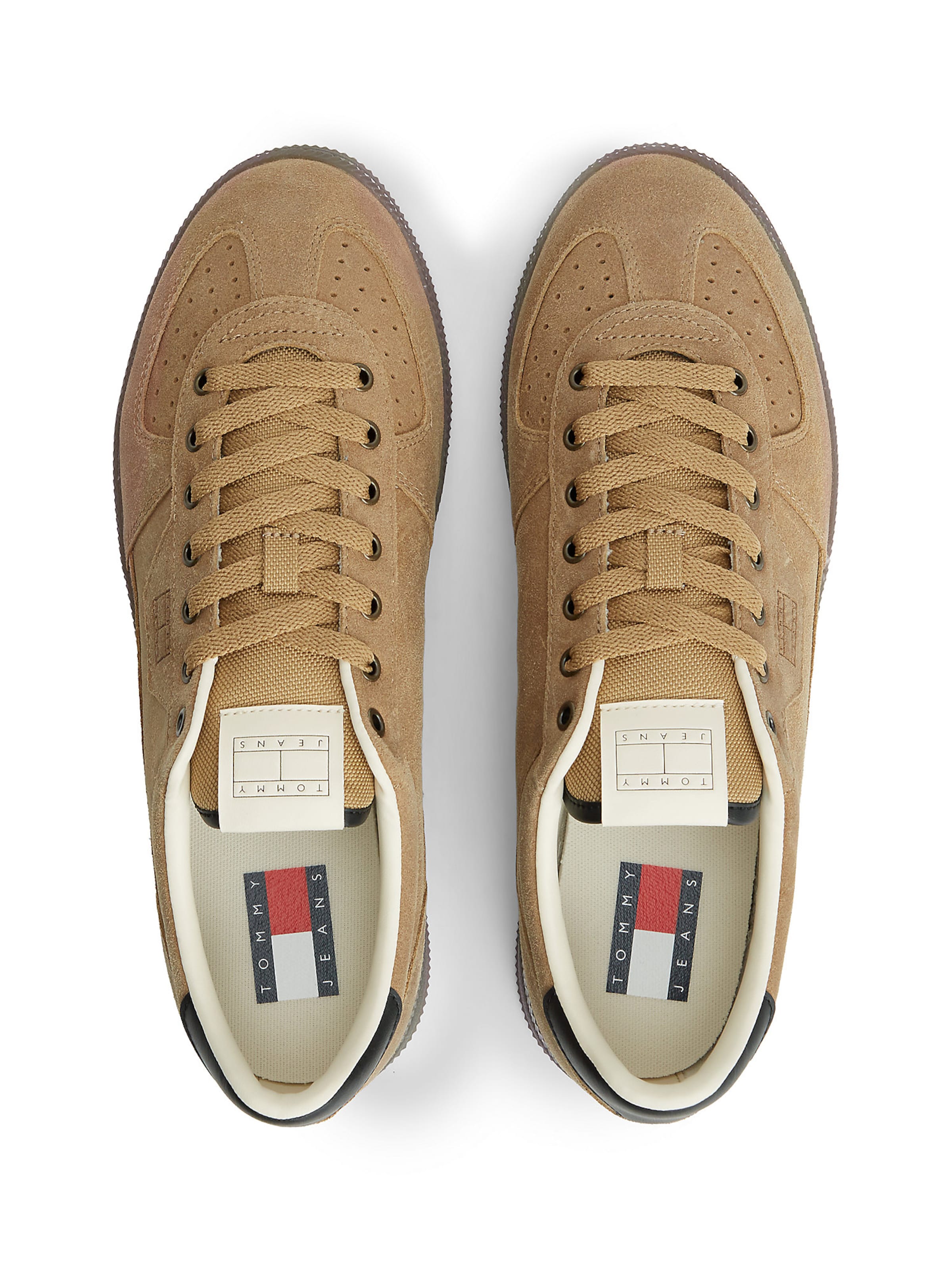 Baskets basses 'The Greenwich' Tommy Jeans en marron