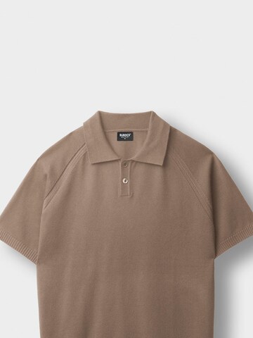 Burocs Shirt 'Fine Knit Polo' in Beige