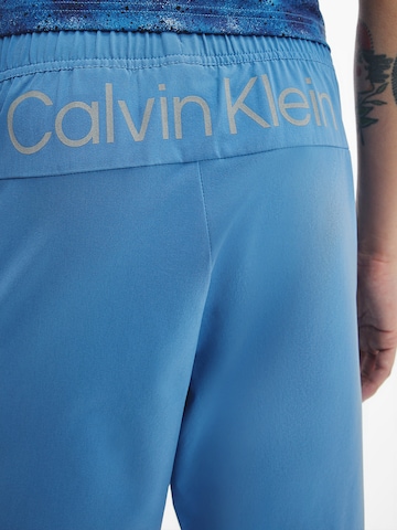 Calvin Klein Sport Regular Sporthose in Blau