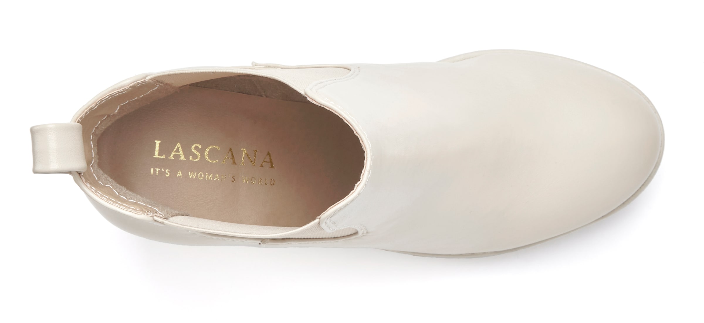 LASCANA Chelsea-saapad, värv beež