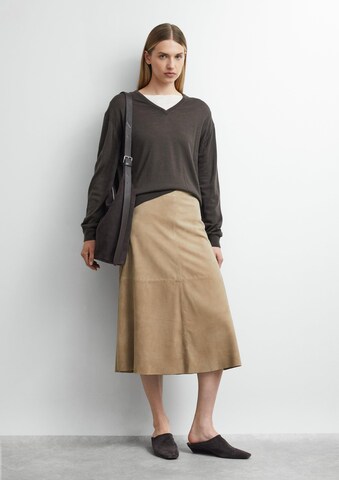 Jupe COMMA en beige